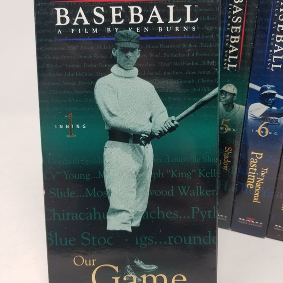 Legendary Ken Burns BASEBALL  9 Inning VHS Box Set Vintage Sports Docu-Series - Picture 4 of 13